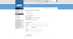 Desktop Screenshot of amyhrs.mentor.com