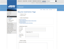 Tablet Screenshot of amyhrs.mentor.com