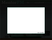 Tablet Screenshot of mentor.fm