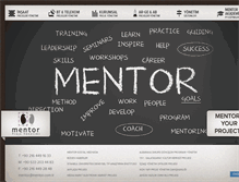 Tablet Screenshot of mentor.com.tr